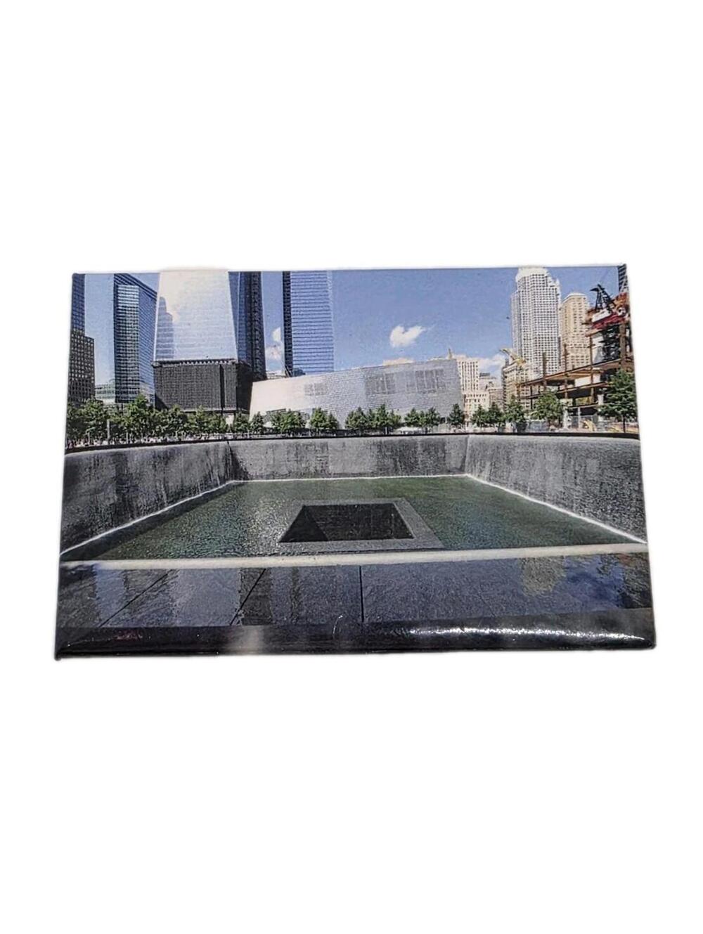 National September 11th Memorial Collectible Refrigerator Fridge Magnet 9/11 3"